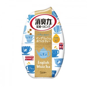 [エステー]お部屋の消臭力 玄関・リビング用 イングリッシュホワイトティー 400ml(置き型 部屋 玄関 リビング 消臭剤 消臭 芳香剤)