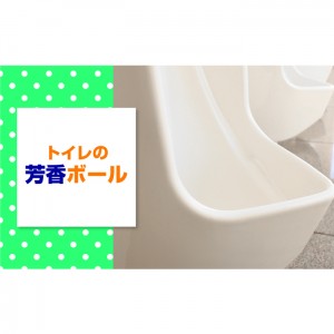 [エステー]トイレの芳香ボール 男子トイレ用 5球 200g(消臭 芳香剤 トイレ用 掃除)