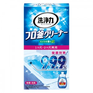 [エステー]洗浄力 フロ釜クリーナー ミントの香り 液体タイプ 350g(フロ釜 洗浄剤 1つ穴 2つ穴 両用)