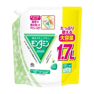 [アース製薬]モンダミン ペパーミント マウスウォッシュ 洗口液 大容量 パウチ 1.7L(洗口液 マウスウォッシュ デンタルリンス オーラルケア デンタルケア)