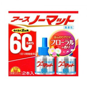 アースノーマット 60日用 微香性 4.5-12畳用 取替ボトル2本入[防除用医薬部外品]