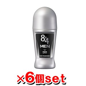 花王 8x4(エイトフォー)MENロールオン無香料 60mL 【6本set】