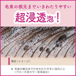 [花王]ブローネ 泡カラー 白髪染め 1 スタイリッシュブラウン [医薬部外品](白髪用 ヘアカラーセルフカラー 泡タイプ 泡)