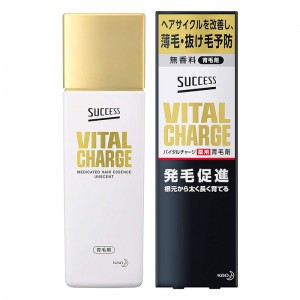 [花王]サクセス バイタルチャージ 薬用育毛剤 無香料 200ml[医薬部外品](育毛剤 男性 薄毛 抜け毛予防)