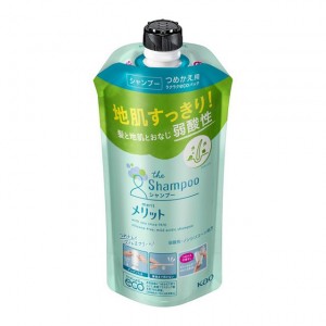 [花王]メリット シャンプー 詰替 340ml[医薬部外品](詰替 シャンプー ヘアケア お風呂 バス用品)