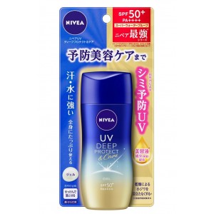 [花王]ニベア UV ディープ プロテクト & ケア ジェル 80g SPF50+ / PA++++日焼け止め [医薬部外品]