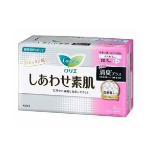 [ロリエ]しあわせ素肌　消臭プラス　ふつうの日用羽つき(20.5cm)　２２コ