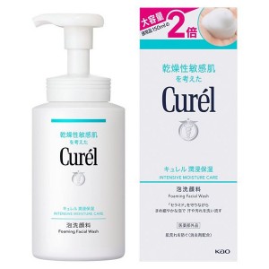 【花王】キュレル 潤浸保湿 泡洗顔料 大サイズボトル 300ml[医薬部外品](セラミド 消炎剤配合 乾燥性敏感肌)