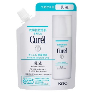 【花王】キュレル 潤浸保湿 乳液 つめかえ用 100ml[医薬部外品](詰め替え セラミド 消炎剤配合 乾燥性敏感肌)