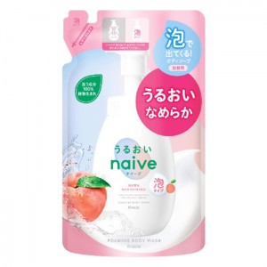 [クラシエ]ナイーブ 泡で出てくるボディソープ うるおいタイプ 詰替用 480ml (ボディケア 泡タイプ)