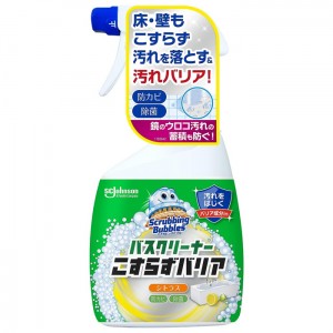 [ジョンソン]スクラビングバブル バスクリーナー こすらずバリア シトラスの香り 本体 500ml(お風呂 洗剤 防汚 防カビ 除菌)