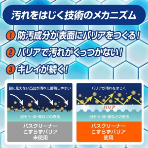 [ジョンソン]スクラビングバブル バスクリーナー こすらずバリア 詰め替え用 シトラスの香り 450ml(お風呂 洗剤 防汚 防カビ 除菌)