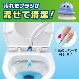 [ジョンソン]スクラビングバブル トイレ洗剤 流せるトイレブラシ 除菌消臭プラス ホワイトブロッサムの香り （付替用24個入り）※別売りの本体が必要です