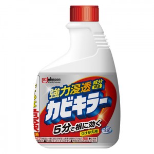 [ジョンソン]カビキラー つけかえ用 400g(付替 カビ取り 掃除用品 クリーナー カビ除去スプレー お風呂 浴槽 掃除 洗剤 黒カビ ゴムパッキン)