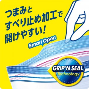 [旭化成]ジップロック フリーザーバッグ L ×30枚(大容量 ジッパー付 保存袋)