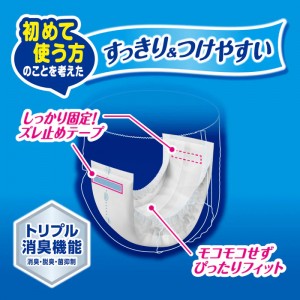 [大王製紙]エリエール アテント 紙パンツ用 尿とりパッド 2回吸収 パンツ式用 48枚入り(尿取りパッド 尿漏れ 介護用品)