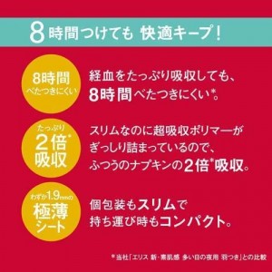 [大王製紙]エリエール エリス コンパクトガード 羽つき 20.5cm 多い昼～ふつうの日用 28枚入り(ナプキン 生理用品 衛生用品)