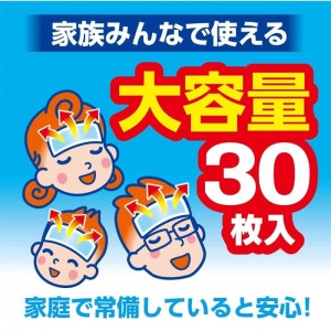 [白元アース]アイスノン ジェルシート 30枚入(冷却用品 熱中症対策)