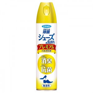 [フマキラー]アルコール除菌 シューズの気持ち プレミアム ハイブリッド 無香性 280ml(靴用 消臭スプレー アルコール除菌 抗菌)