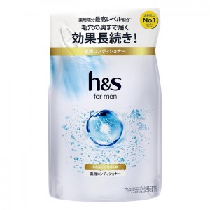 [P＆G]h&s for men コンディショナー スカルプEX 詰め替え 300g (薬用 フケ かゆみ メンズ用)