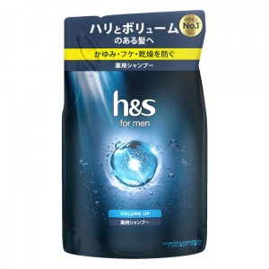 [P＆G]h&s for men ボリュームアップ シャンプー 詰め替え 300ml (薬用 フケ かゆみ メンズ用)