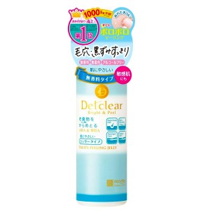 [明色化粧品]DETクリア ブライト&ピール ピーリングジェリー 無香料タイプ 180ml(スキンケア ピーリング ゴマージュ DetClear デトクリア ジェル)