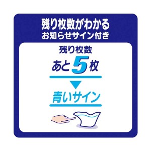 [ムーニー] おしりふき やわらか 厚手 詰替用 (60枚×8個パック)(お尻ふき)