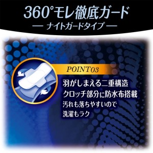 ユニ・チャーム ソフィ 極ぴたFIT ナイトガードタイプ ブラック Ｍサイズ 1枚入 超安心ナイト(生理用品 サニタリーショーツ ソフト パンツ)