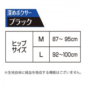 ユニ・チャーム ソフィ 極ぴたFIT セイフティタイプ Mサイズ ブラック(生理用品 サニタリーショーツ ソフト パンツ)