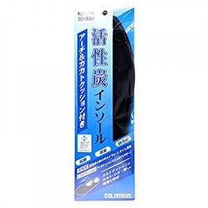 [コロンブス]コロンブス 活性炭インソール アーチ&カカトクッション付き Lサイズ
