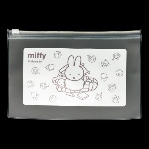 日本マスク ミッフィー miffy ポーチ付き 3D チャームポイント マスク 20枚入り x1個 BOX 大人用 ふつうサイズ 立体型(箱入り マスク かわいい)