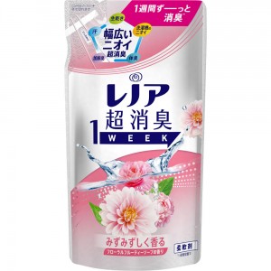 [P&G]レノア 超消臭1WEEK 柔軟剤 フローラルフルーティーソープ 詰め替え 380ml