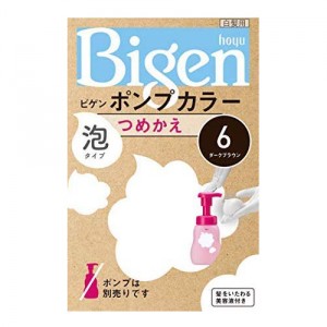 [ホーユー]ビゲン ポンプカラー つめかえ 6 ダークブラウン