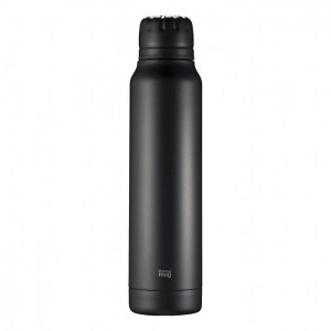 サーモマグ thermo mug アンブレラボトル オールブラック 300ml ALLBLACK UMBRELLA BOTTLE[UB15-30]（水筒 子供 保温 保冷 水筒　持ち運び アウトドア）