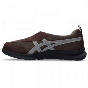 【送料無料】アシックス(asics)メンズ ライフウォーカー ウォーキングシューズ コーヒー×グレー 3E相当【1241A010】(リハビリ 介護靴 室内 軽量 歩行安定)