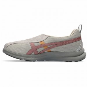 【送料無料】アシックス(asics)レディース ライフウォーカー ウォーキングシューズ ベージュ×ピンクベージュ 3E相当【1242A018】(リハビリ 介護靴 室内 軽量 歩行安定)