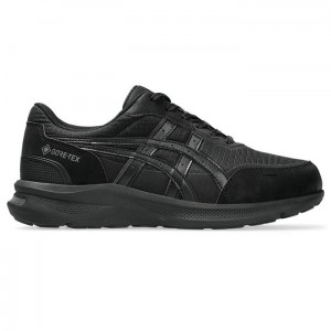 【送料無料】アシックス(asics) メンズ ハダシウォーカー GORE-TEX ファスナー付き ブラック×ブラック 3E相当 【1291A063】(防水 HADASHI ウォーキングシューズ)