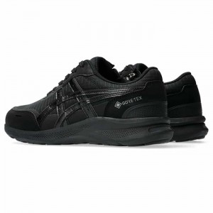 【送料無料】アシックス(asics) レディース ハダシウォーカー GORE-TEX ファスナー付き ブラック×ブラック 3E相当【1292A074】(防水 HADASHI ウォーキングシューズ ウィメンズ)