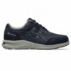 【送料無料】アシックス(asics) レディース ハダシウォーカー GORE-TEX ファスナー付き ネイビーブルー×ネイビーブルー 3E相当【1292A074】(防水 HADASHI ウォーキングシューズ ウィメンズ)