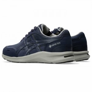 【送料無料】アシックス(asics) レディース ハダシウォーカー GORE-TEX ファスナー付き ネイビーブルー×ネイビーブルー 3E相当【1292A074】(防水 HADASHI ウォーキングシューズ ウィメンズ)