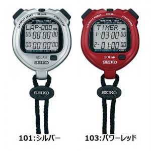 【送料無料】SEIKO セイコー ソーラーインターバルタイマー(SVAJ) [C6JMS420] [ストップウォッチ] [陸上競技] [スポーツ] [タイム計測]