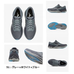 【送料無料】MIZUNO ミズノ WAVE REVOLT3 [J1GC2381](リボルト ランニングシューズ ジョギング 散歩 運動靴 ウォーキング 通学 普段履き クッション性 反発性 軽量 メンズ)