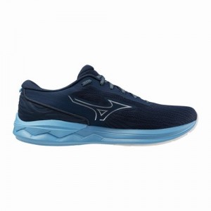 【送料無料】MIZUNO ミズノ メンズ WAVE REVOLT 3 54ネイビー×シルバー×ブルー [J1GC248154] (シューズ ランニング クッション性 やわらかい デイリーランミズノウエーブ MIZUNO ENERZY U4icX X10)