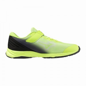 MIZUNO ミズノ SPEED STUDS 4 BELT ライム×ブラック[K1GC2423](ジュニア シューズ ベルトリニューアル 靴)