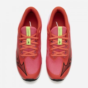 MIZUNO ミズノ SPEED STUDS 4 レッド×ブラック×ホワイト[K1GC2425](ジュニア シューズ リニューアル 靴)