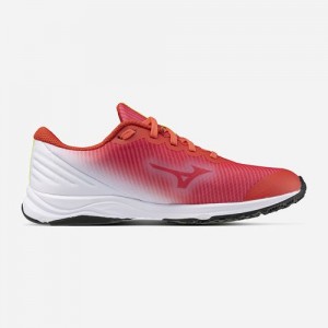 MIZUNO ミズノ SPEED STUDS 4 レッド×ブラック×ホワイト[K1GC2425](ジュニア シューズ リニューアル 靴)