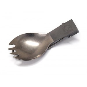 NORDISK 先割れスプーン Titan Spork foldable 折りたたみチタン製カトラリー[119025] (ノルディスク CUTLERY スポーク)