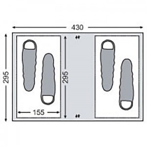 【国内正規品】NORDISK ジップインフロアー Utgard 13.2 Zip-In-Floor (ウトガルド 13.2 ジップインフロアー)[146010](ノルディスク kokomo ココモ 床)