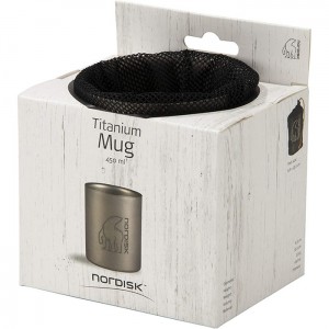 【国内正規品】NORDISK ノルディスク Titanium Double Wall Mug 450ml Without Handle(チタンダブルウォールマグ チタンマグ)[119011]