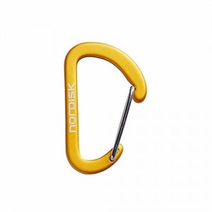 【国内正規品】NORDISK ノルディスク Mini Hooks Mustard(12Pcs)(ミニフック マスタード 12点セット ミニカラビナ)[148080]